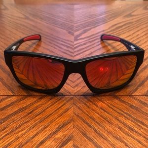 Ferrari Limited Edition Oakley Jupiter Carbon Sunglasses (black & red)